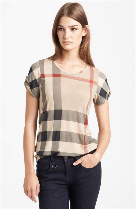 burberry print top|burberry top women's.